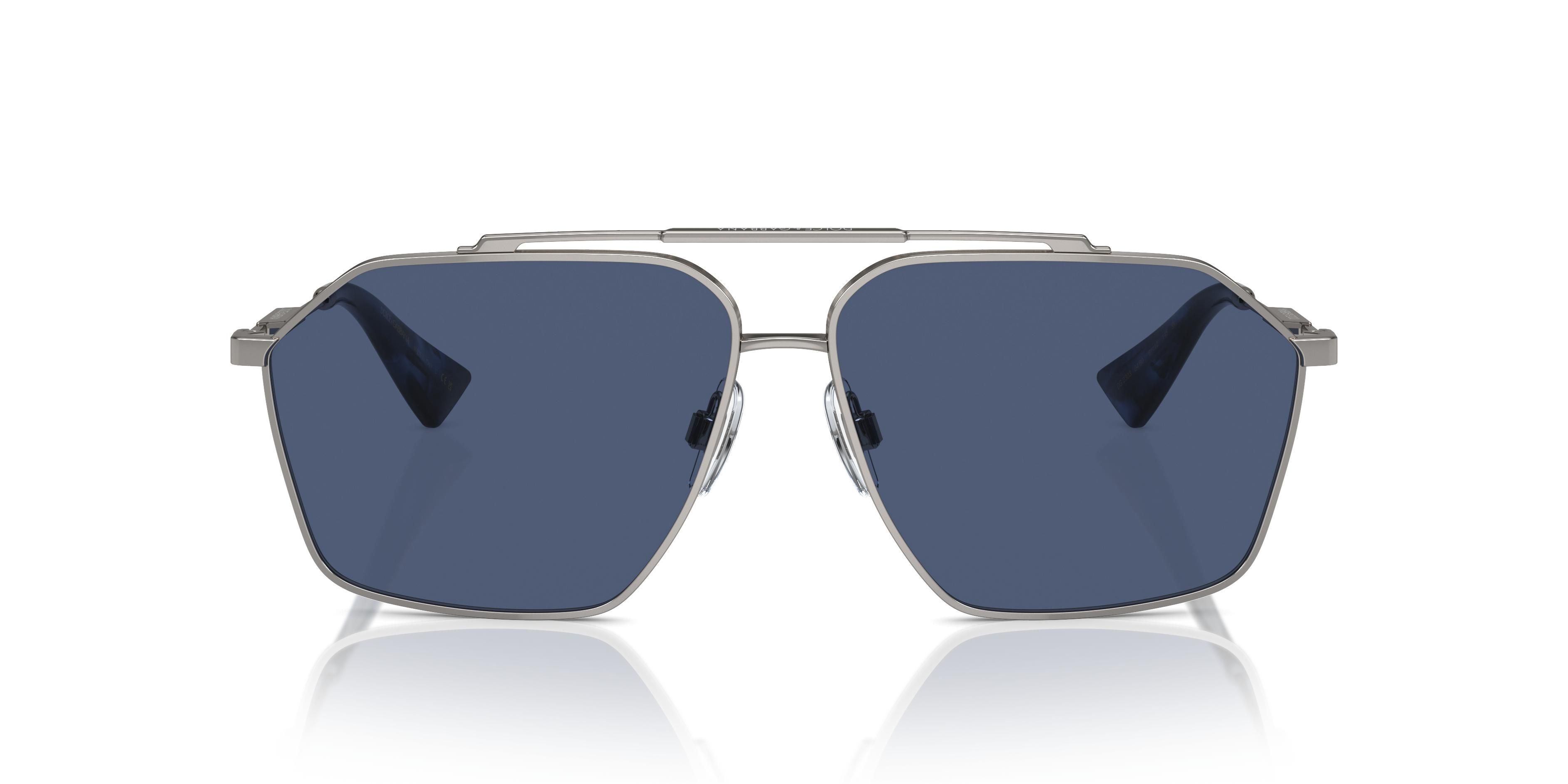 Dolce & Gabbana DG2303 (04/80) 61 | Unisex Lacivert Güneş Gözlüğü
